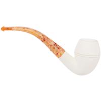 AKB Meerschaum Spot Carved Rhodesian (with Case)