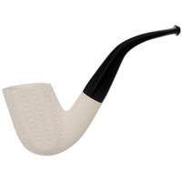 AKB Meerschaum Lattice Paneled Bent Billiard (with Case)