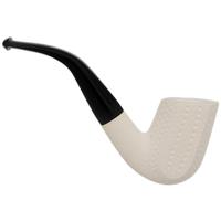 AKB Meerschaum Lattice Paneled Bent Billiard (with Case)