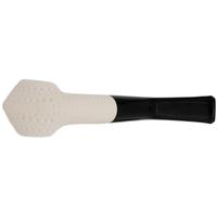 AKB Meerschaum Lattice Paneled Bent Billiard (with Case)