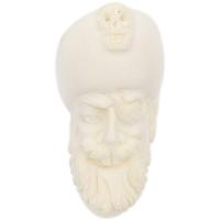 AKB Meerschaum Carved Pirate with Eyepatch (with Case)