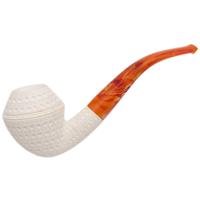 AKB Meerschaum Lattice Rhodesian (with Case)
