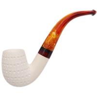 AKB Meerschaum Lattice Bent Billiard (with Case)