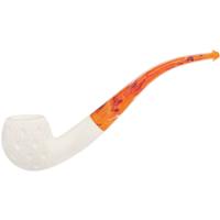 AKB Meerschaum Lattice Bent Apple (with Case)