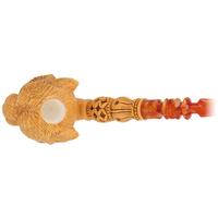AKB Meerschaum Carved Lion (Kenan) (with Case)