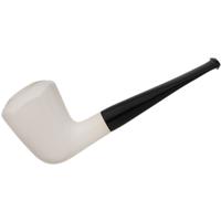 AKB Meerschaum Smooth Paneled Billiard (with Case)