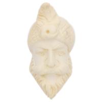 AKB Meerschaum Carved Bearded Man with Hat (with Case)