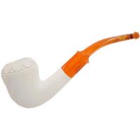 AKB Meerschaum Carved Rhodesian (with Case)