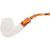 AKB Meerschaum Lattice Bent Egg (Erdogan) (with Case)