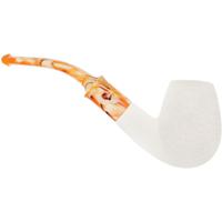 AKB Meerschaum Lattice Bent Egg (Erdogan) (with Case)