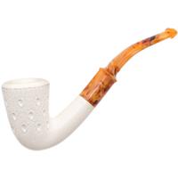 AKB Meerschaum Lattice Bent Dublin (with Case)