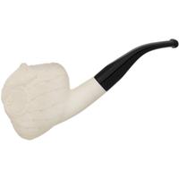 AKB Meerschaum Carved Owl (with Case)