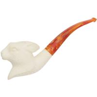 AKB Meerschaum Carved Rabbit (A. Cevik) (with Case)