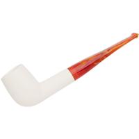 AKB Meerschaum Smooth Billiard (with Case)