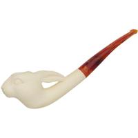 AKB Meerschaum Carved Rabbit (Adnan) (with Case)