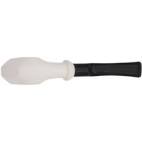 AKB Meerschaum Smooth Paneled Bent Billiard (with Case)