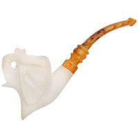 AKB Meerschaum Carved Elephant (with Case)
