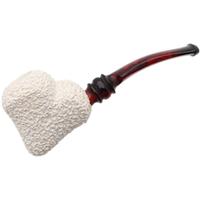 AKB Meerschaum Rusticated Heart (with Case)