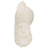 AKB Meerschaum Carved Bearded Man with Hat (with Case)
