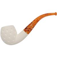 AKB Meerschaum Lattice Bent Apple (with Case)