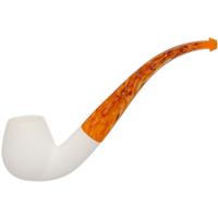AKB Meerschaum Smooth Bent Brandy