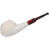 AKB Meerschaum Partially Rusticated Volcano (Ali) (with Case)