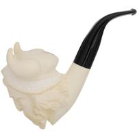 AKB Meerschaum Carved Viking (with Case)