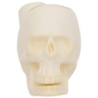 AKB Meerschaum Carved Skull (with Case)