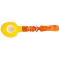 AKB Meerschaum Spot Carved Skull (Kenan) (with Case)