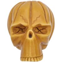 AKB Meerschaum Carved Skull Pumpkin Head (Ali) (with Case)