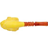 AKB Meerschaum Carved Wolf (Kenan) (with Case)