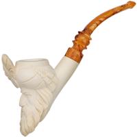 AKB Meerschaum Carved Sultan (with Case)