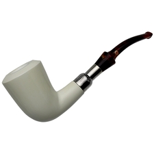 AKB Meerschaum Smooth Bent Dublin (Ali) (with Case)