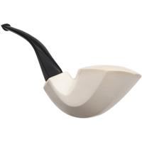 AKB Meerschaum Smooth Paneled Freehand (Ali) (with Case)