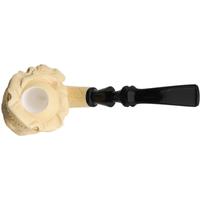 AKB Meerschaum Carved Bearded Man with Hat (Ali) (with Case)