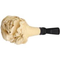 AKB Meerschaum Carved Bearded Man with Hat (Ali) (with Case)