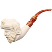 AKB Meerschaum Carved Sultan (with Case)