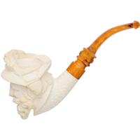 AKB Meerschaum Carved Conquistador (with Case)