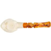AKB Meerschaum Carved Tiger (Emre) (with Case)