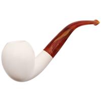 AKB Meerschaum Smooth Bent Egg (with Case)