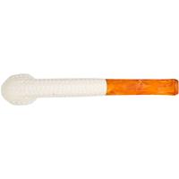 AKB Meerschaum Lattice Paneled Bent Billiard (M. Ali) (with Case)