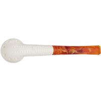 AKB Meerschaum Lattice Bent Pot (with Case)