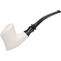 AKB Meerschaum Rusticated Skater (with Case)