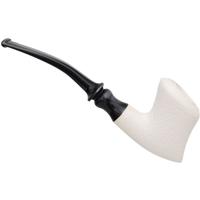 AKB Meerschaum Rusticated Skater (with Case)