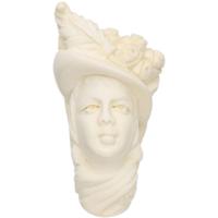 AKB Meerschaum Carved Lady in Floral Hat (with Case)