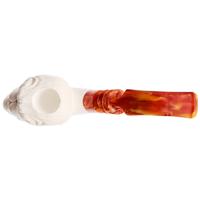 AKB Meerschaum Carved Lion (with Case)
