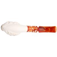AKB Meerschaum Carved Lion (with Case)