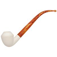 AKB Meerschaum Smooth Rhodesian Churchwarden (with Case)