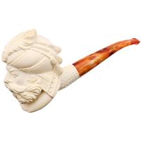 AKB Meerschaum Carved Sultan (with Case)