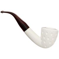 AKB Meerschaum Lattice Bent Dublin (with Case)
